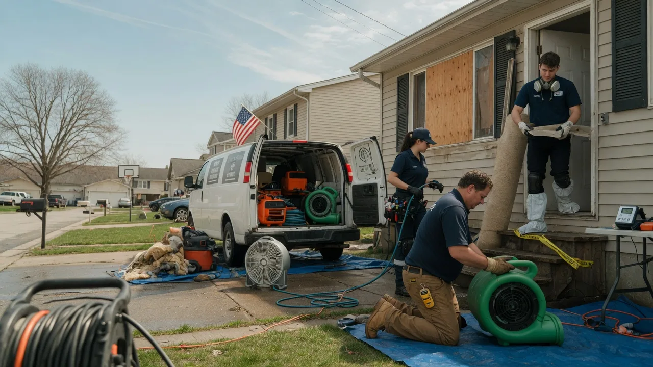 Water Damage Restoration in Clyman, WI near me